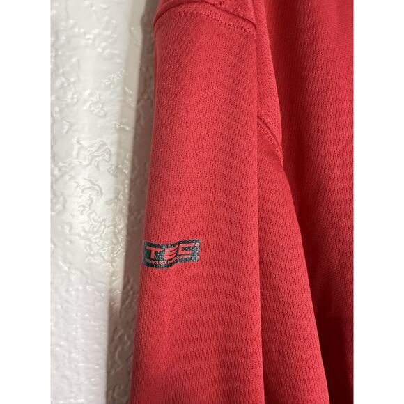 SCOTTeVEST XL Shirt Men Red Pullover TEC Performance Activewear Breathable Long - Picture 10 of 15